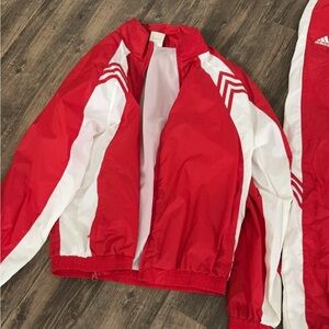 Adidas Tracksuit jacket & pants sz Medium
